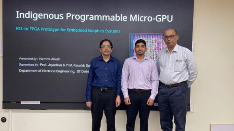 IIT Delhi Researchers Develop India's First Micro-Graphics Processing Unit