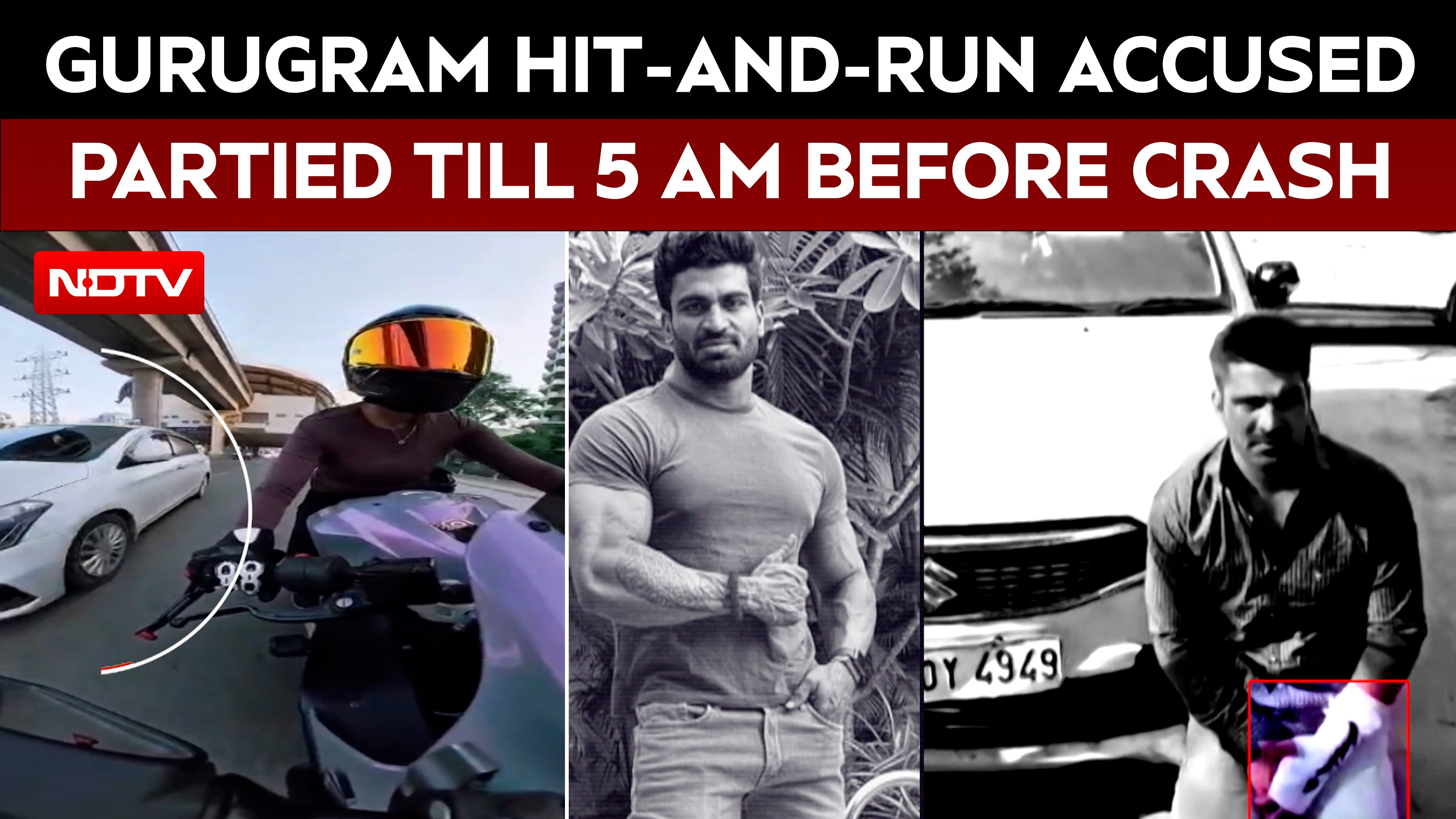 Gurugram Hit-And-Run Accused Bainsla Partied Till 5 AM, Police Seek CCTV