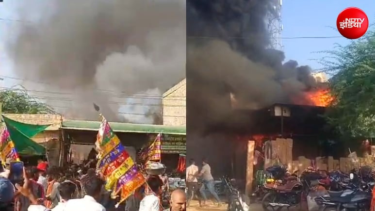 रामदेवरा मेले से पहले एक बार फिर लगी आग, श्रद्धालुओं में मची अफरातफरी