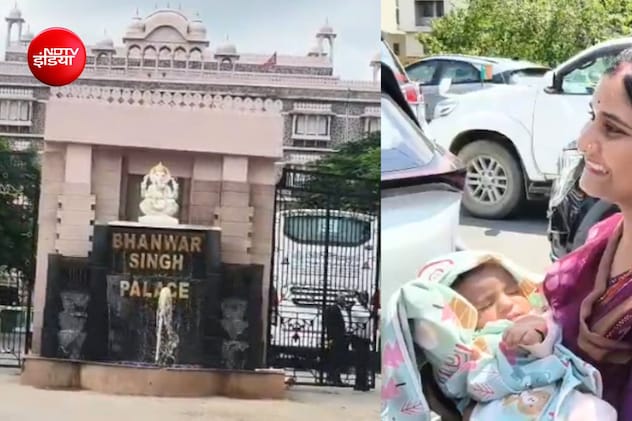 BJP प्रत्याशियों की 'बाड़ेबंदी' में 2 महीने की बेटी लेकर पहुंची पार्षद उम्मीदवार, बोली- 'पार्टी का आदेश है'