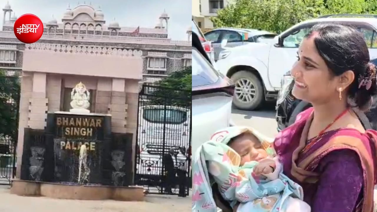 BJP प्रत्याशियों की 'बाड़ेबंदी' में 2 महीने की बेटी लेकर पहुंची पार्षद उम्मीदवार, बोली- 'पार्टी का आदेश है'