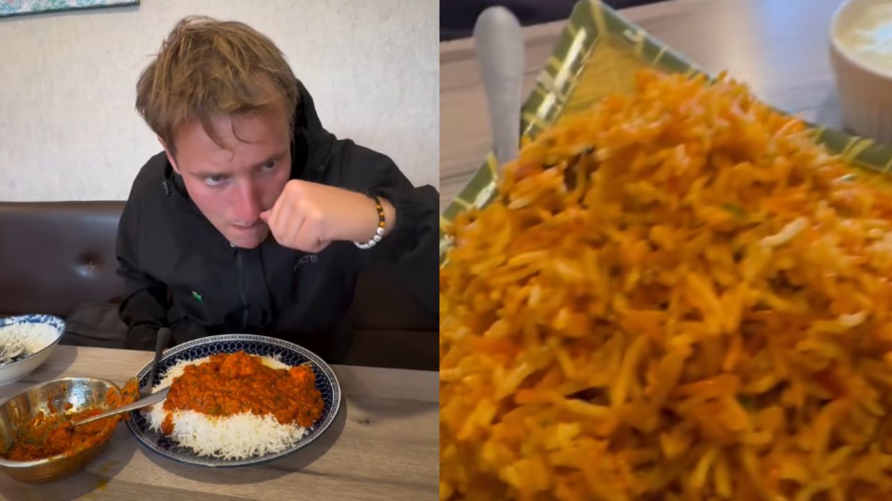 Foreign Traveller Finds A Dhaba In A Georgian Town, Tries Indian Delicacies