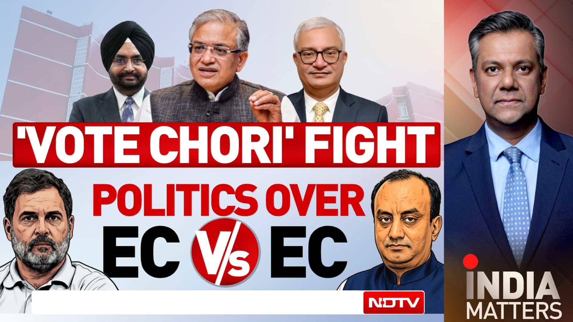 'Vote Chori' Fight: Politics Over EC Vs EC