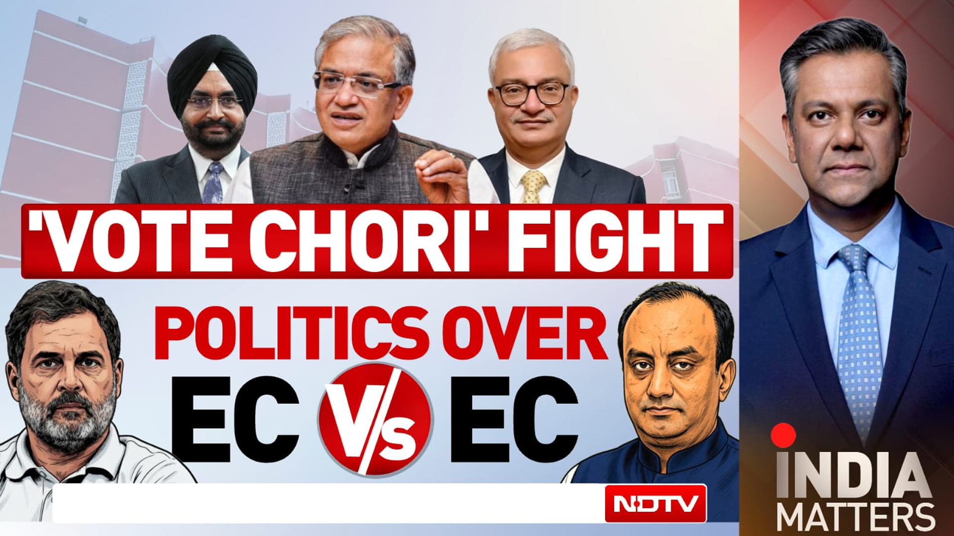 'Vote Chori' Fight: Politics Over EC Vs EC