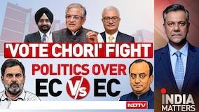 'Vote Chori' Fight: Politics Over EC Vs EC