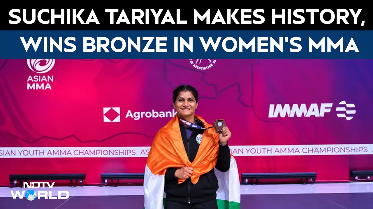 Asian Games 2026 | Suchika Tariyal Makes History With Bronze In Women's MMA competition
