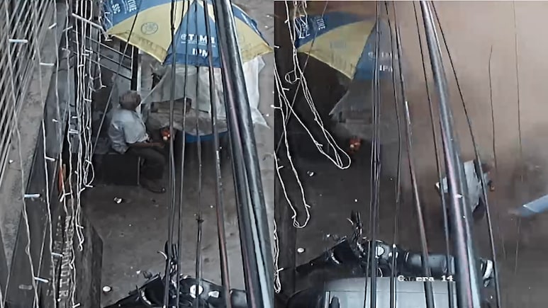 Watch: Moment Delhi Building Came Crashing Down And Turned Into Rubble