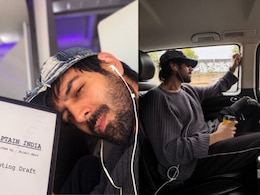 Kartik Aaryan Begins Shooting For <i>Captain India</i> In London, Shares Glimpses Of Script