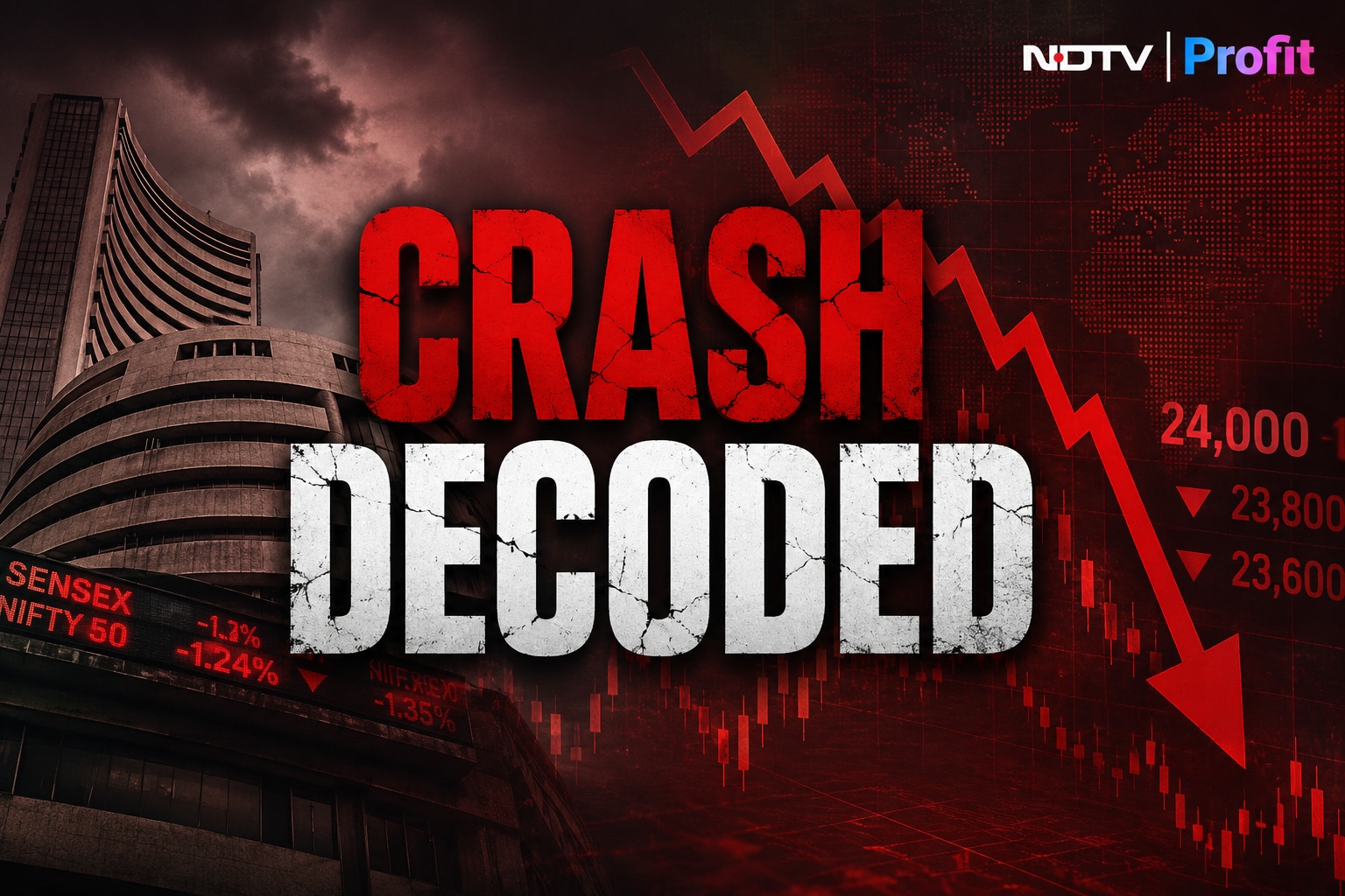 Sensex Sides, Nifty Below 24,000 - Three Reasons Why Dalal Street Is Under Pressure