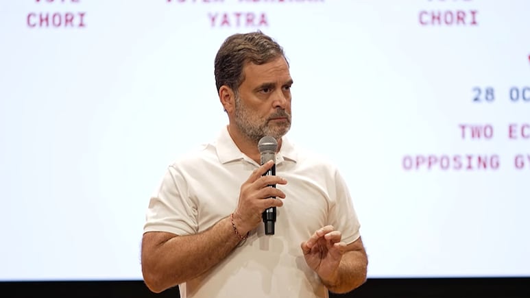 "He Must Quit": Rahul Gandhi Calls Gyanesh Kumar <i>"Deshdrohi"</i>, BJP Reacts