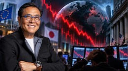 'Biggest Crash In History Has Begun': Rich Dad Poor Dad's Author Robert Kiyosaki's Big Warning