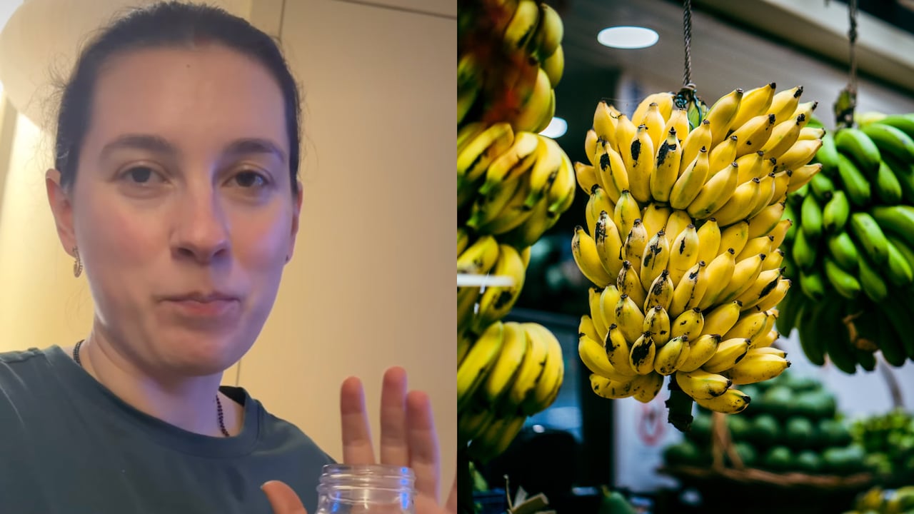 "My Mouth Is Burning," Russian Woman Tries Banana Sabzi Made By Indian Mother-In-Law