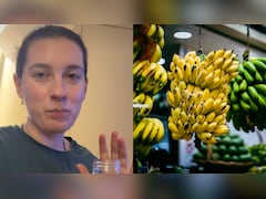 'My Mouth Is Burning,' Russian Woman Tries Banana Sabzi Made By Indian Mother-In-Law