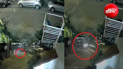 दिल्ली की पॉश सोसायटी में तेज रफ्तार बोलेरो का तांडव; गेट से टकराई गाड़ी, कम्युनिटी डॉग 'छोटी' गंभीर घायल