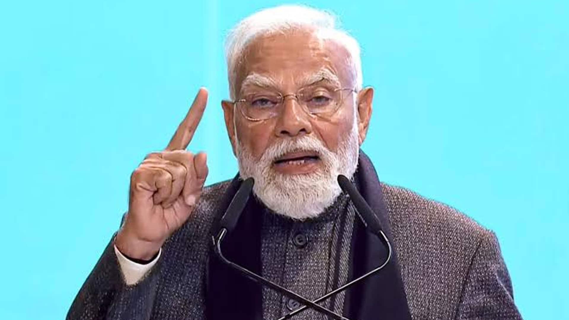 GDP Growth Exposes 'Jhooth Ki Goonj' Spread By People Immersed In Despair: PM Modi
