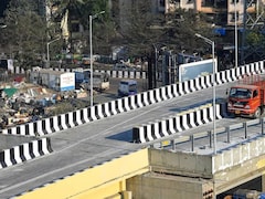Mira Road Metro Bridge Mishap: Cement Block Collapses, 23-Year-Old Youth Critically Injured
