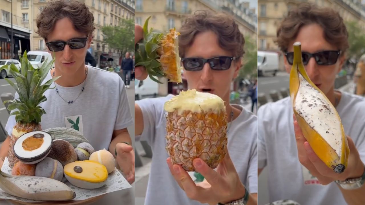 Creator Tries Paris' Viral Fruit Sorbets, Reveals Prices Up To Rs 3,900