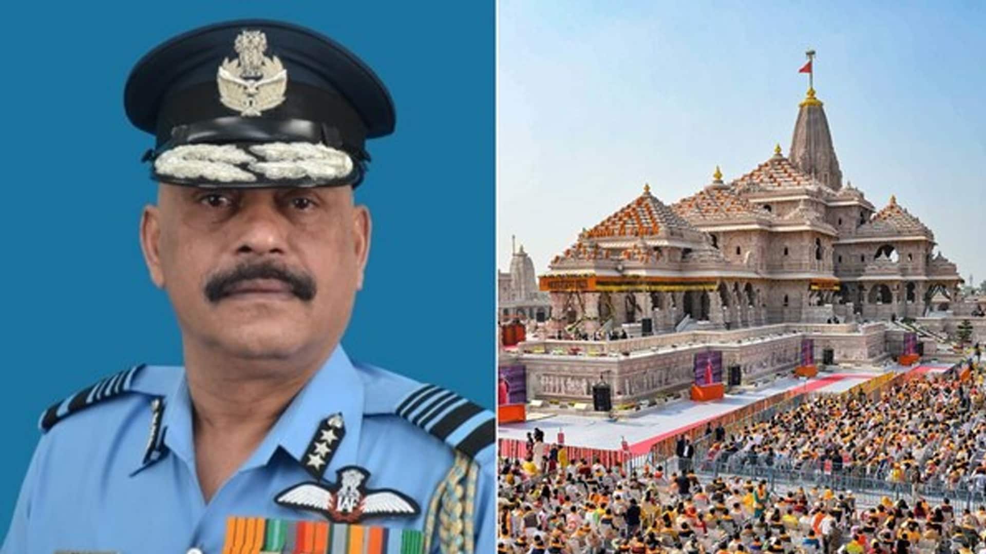 Retired Air Marshal Jeetendra Mishra To Be Ayodhya Ram temple's New CEO