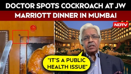 'It's A Public Health Issue': Cardiologist Flags Food Safety Risks After JW Marriott Cockroach Incident