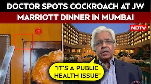 'It's A Public Health Issue': Cardiologist Flags Food Safety Risks After JW Marriott Cockroach Incident