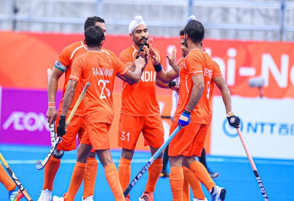 Dilpreet Singh fires four as India rout Indonesia 13-1 in Asian Games hockey opener