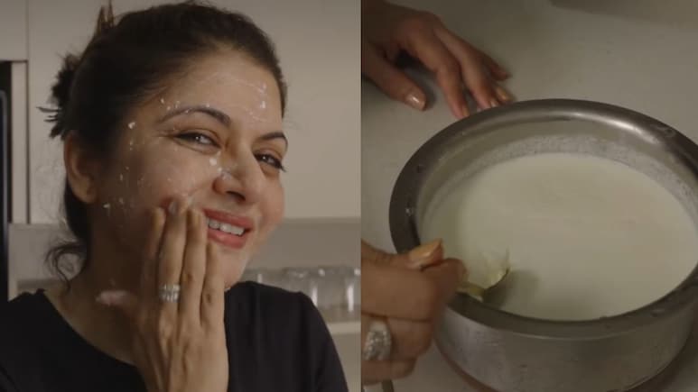 Want Glowing Skin? Bhagyashree Shares Her Traditional <i>Malai</i> Skincare Ritual