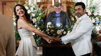 Jyotika Shares Loved-Up Pics From Christian Wedding Ceremony With Suriya