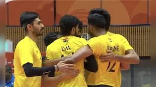 India Beat Qatar 3-2 To Enter Quarter-Finals Of Men's Volleyball In Asian Games
