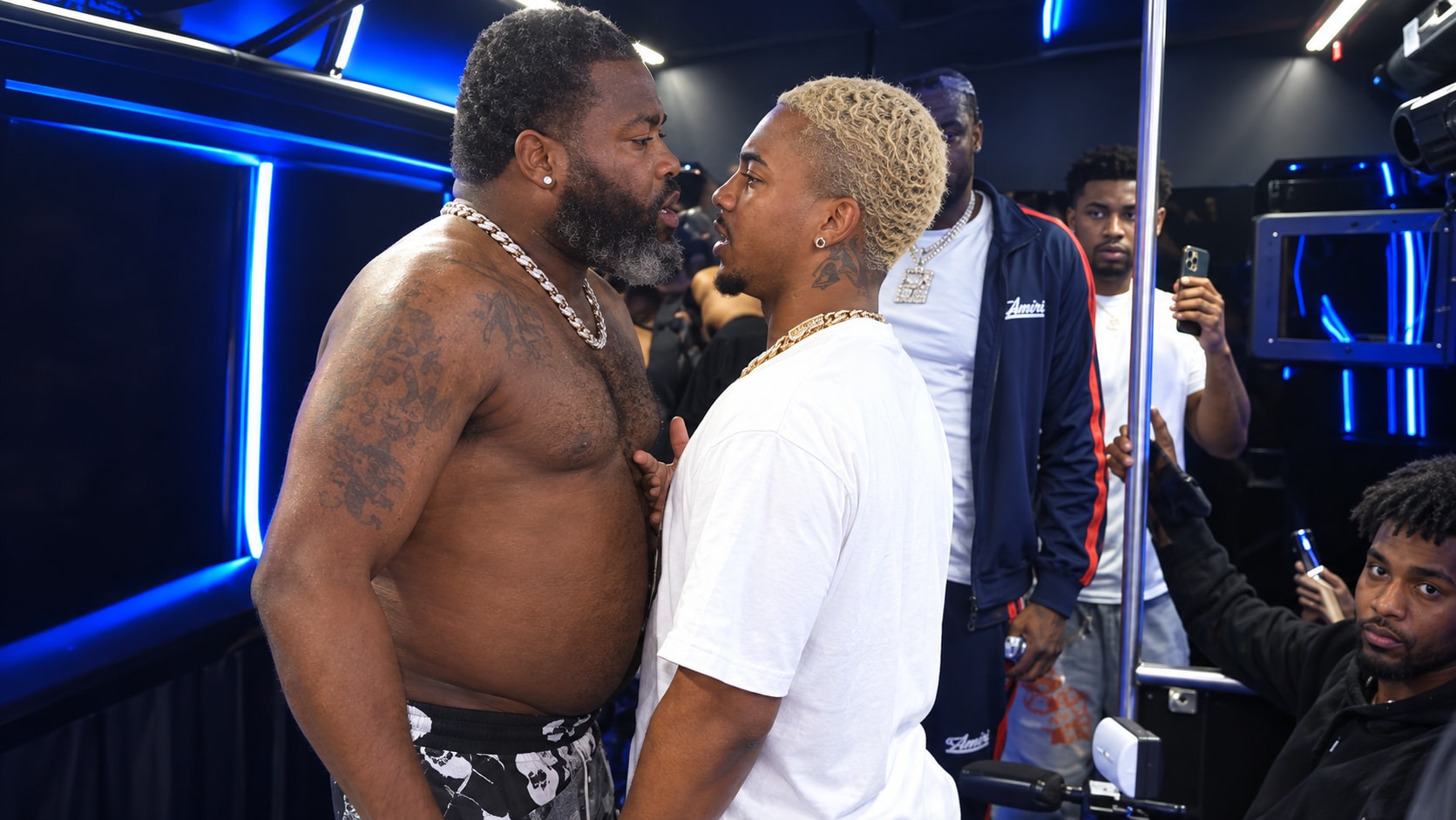 Adrien Broner Gets Into Altercation With DeenTheGreat After Missing Phone Dispute