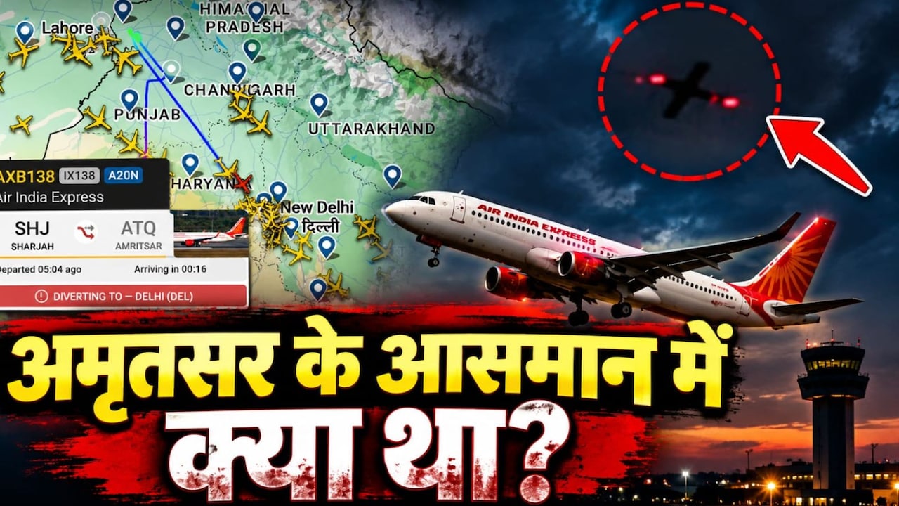 एक फ्लाइट कैंसिल, दो हो गईं डायवर्ट... अमृतसर के आसमान में दिखी ड्रोन जैसी चीज
