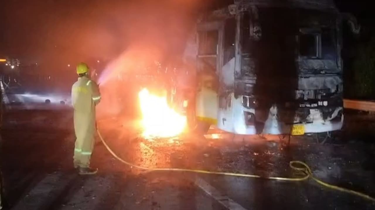 "Getting Out Was Chaotic": Passenger Who Escaped Greater Noida Bus Fire