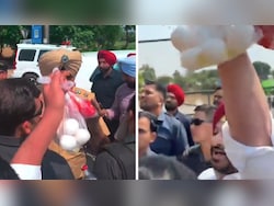BJP's Ravneet Bittu Detained After 'Egg-Tomato' Protest Against Bhagwant Mann
