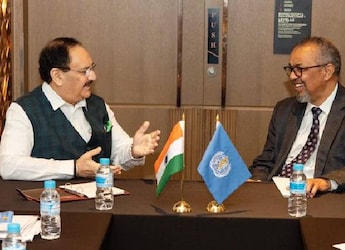 WHO Chief Praises India's Healthcare Progress In Meeting With JP Nadda