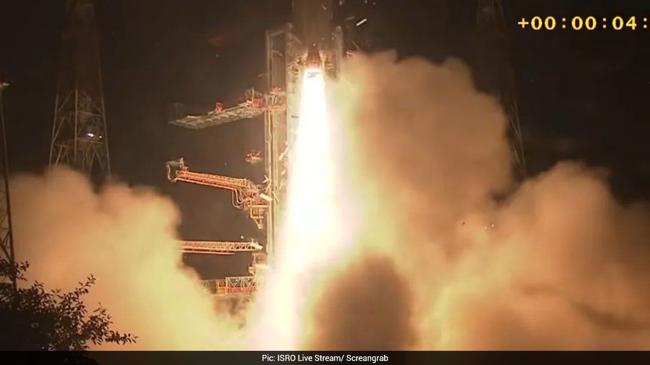 ISRO Successfully Launches GSLV F17 Rocket Carrying Imaging Satellite EOS 5