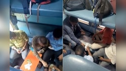 Viral Video Shows Alleged Gambling And Seat-Hogging On Mumbai-Valsad Train