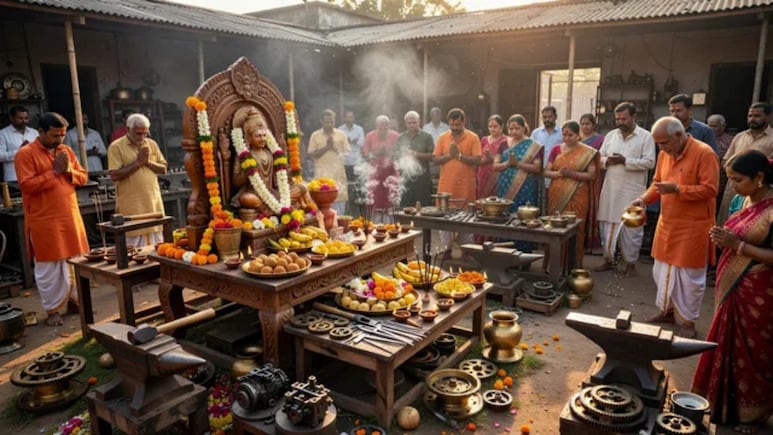 Vishwakarma Puja 2026: भगवान विश्वकर्मा को देवताओं का वास्तुकार क्यों कहा जाता है? जानें पौराणिक मान्यता