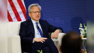 Nvidia CEO Puts Trump On Phone While Downplaying AI Risks