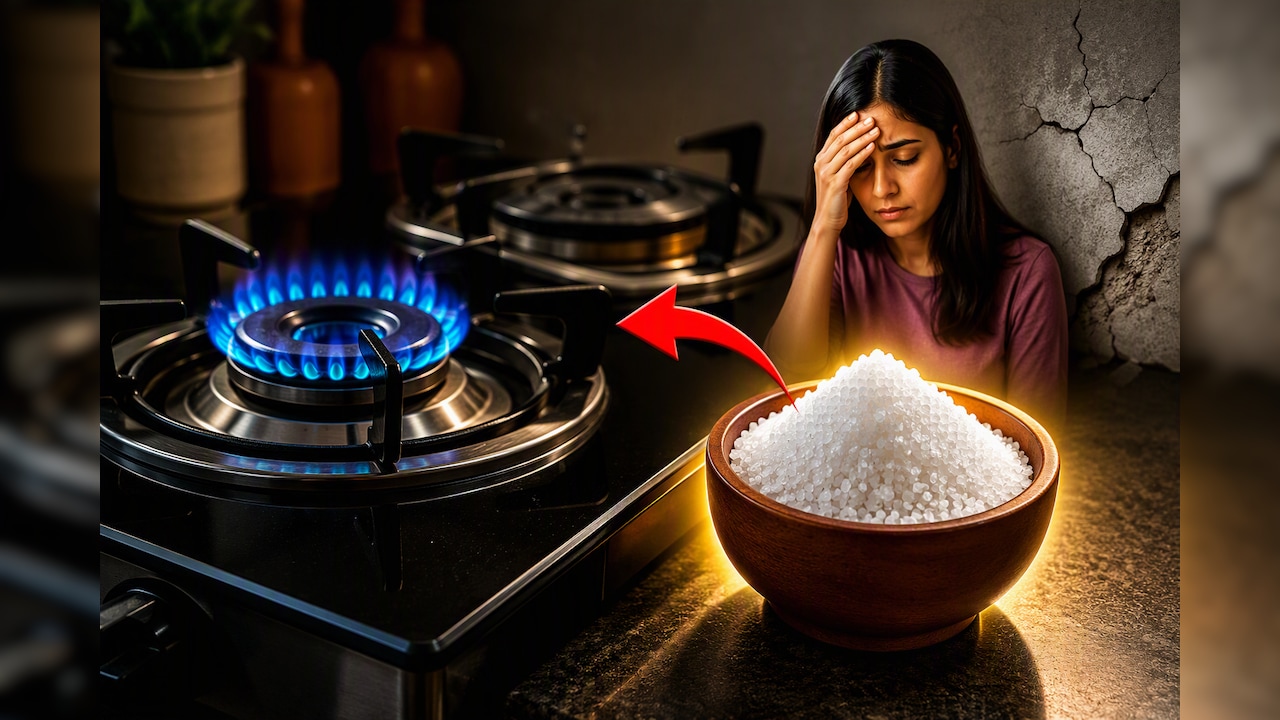 गैस चूल्हे के पास नमक रखने से क्या होता है?