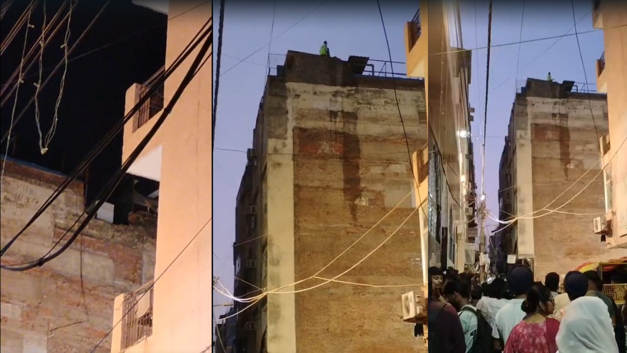 सत्य निकेतन हादसे के बाद MCD का एक्शन शुरू, गिराई जा रहीं बगल वाली जर्जर इमारतें
