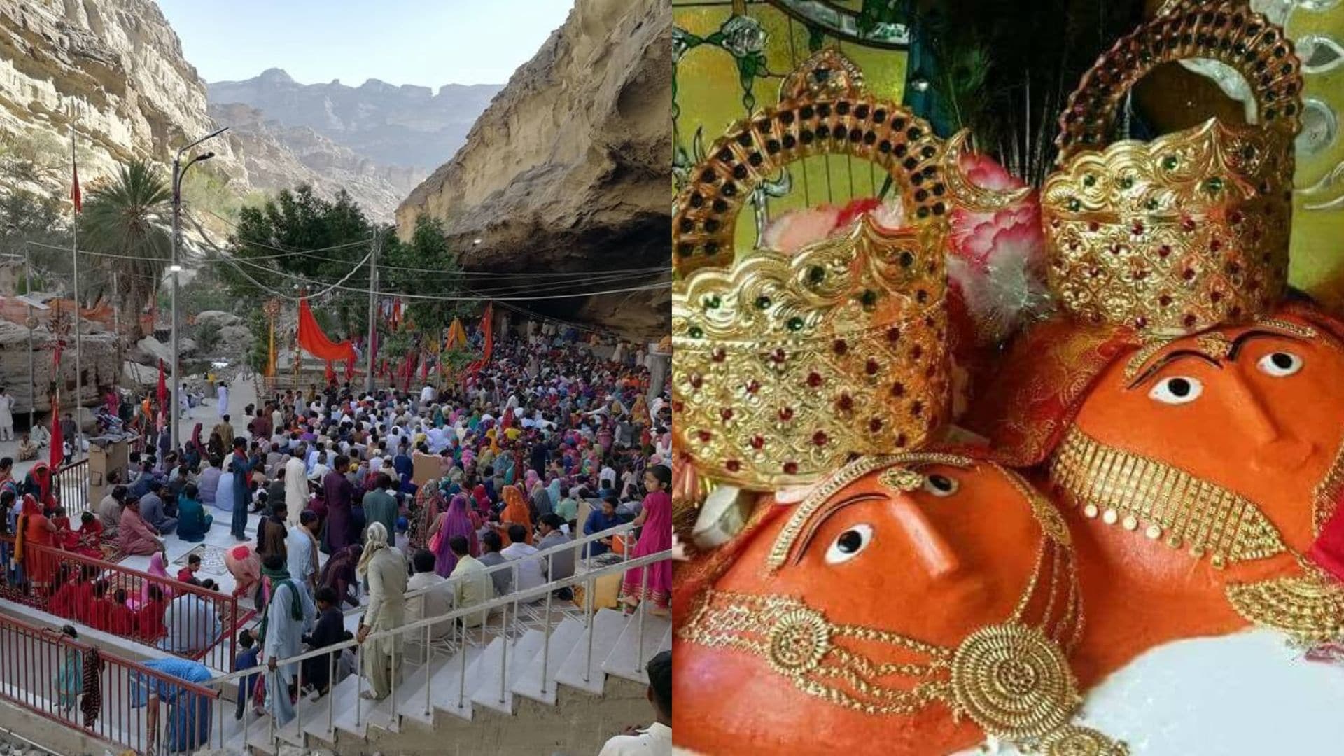 पाकिस्तान के बलूचिस्तान में स्थित हिंगलाज माता मंदिर (फोटो- हिंगलाज माता मंदिर/फेसबुक) पाकिस्तान के बलूचिस्तान में स्थित हिंगलाज माता मंदिर (फोटो- हिंगलाज माता मंदिर/फेसबुक)