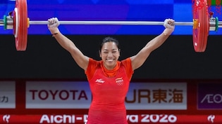Weightlifter Mirabai Chanu Clinches Silver Medal In Women's 49kg At Asian Games