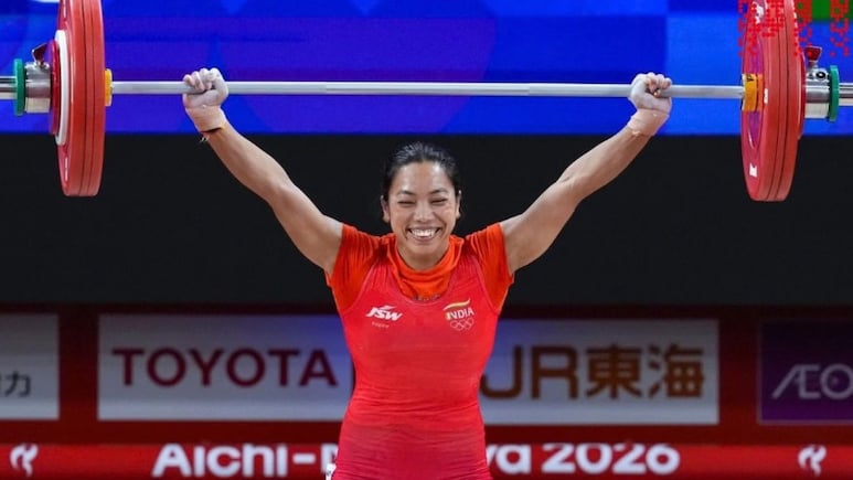 Weightlifter Mirabai Chanu Clinches Silver Medal In Women's 49kg At Asian Games