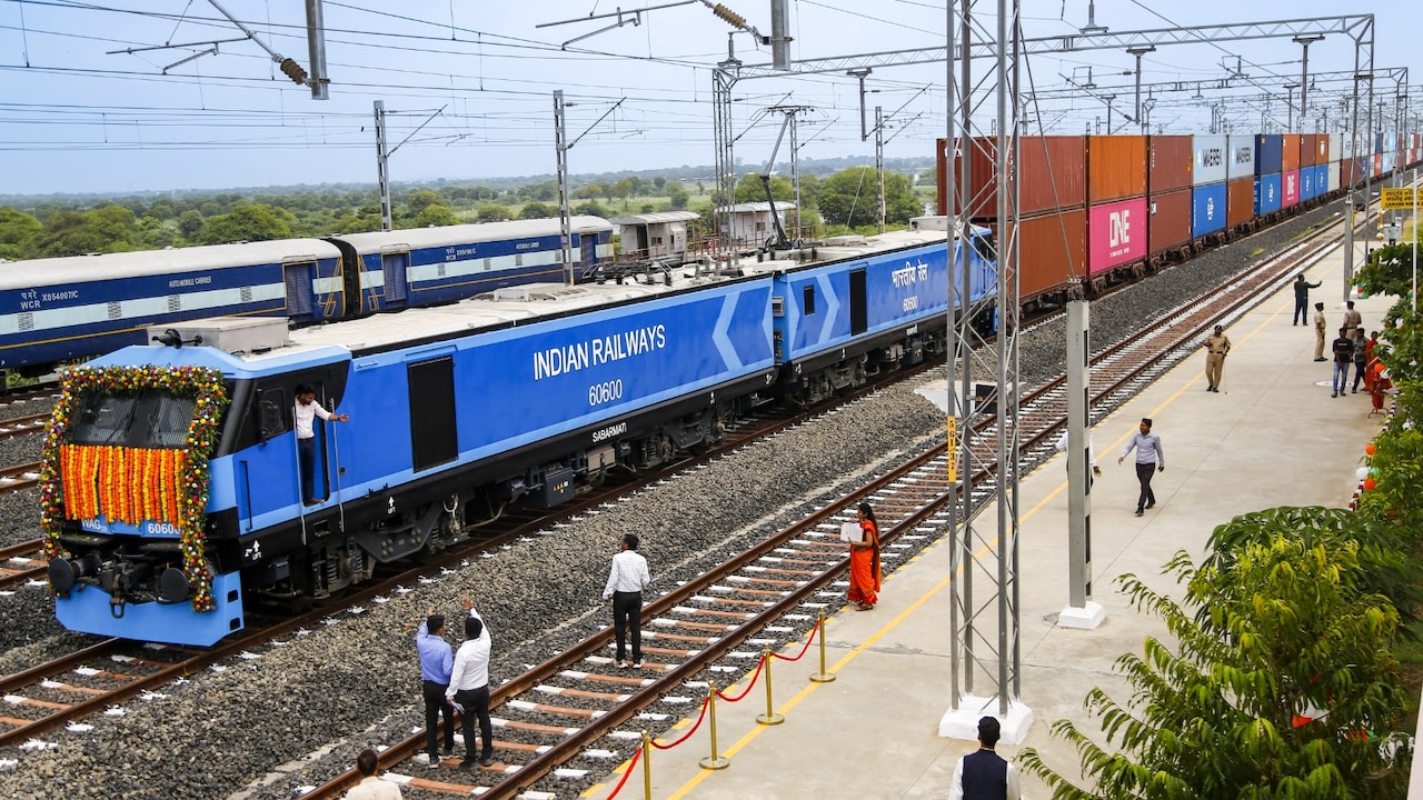 PM Modi Western Dedicated Freight Corridor Route