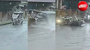 मुरादाबाद में 'थार' का तांडव, ई-रिक्शा को मारी जोरदार टक्कर, चालक की मौत, हैरान कर देगा CCTV