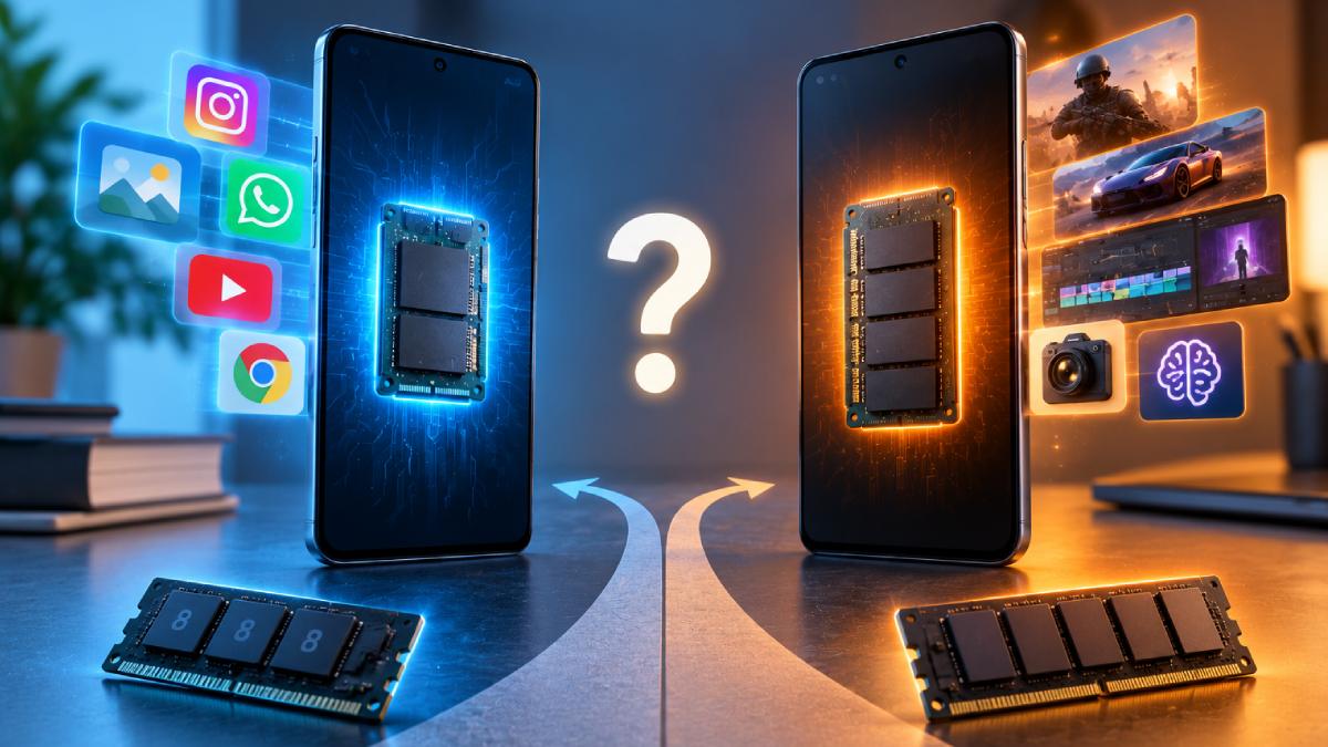 8GB,12GB या 16GB RAM; आपके लिए कितनी रैम काफी है? नया फोन लेने से पहले समझें पूरा हिसाब