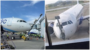 IndiGo Plane Hits VDGS Pole During Parking Process At Srinagar Airport, Passengers Safe