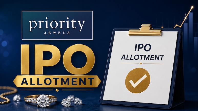 Priority Jewels IPO Allotment Today: Check Status, GMP, Listing Date And More