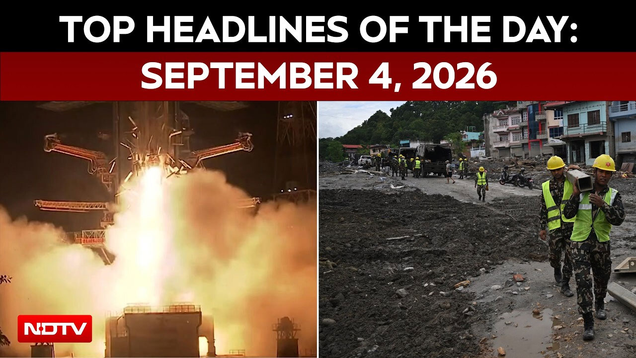 ISRO Satellite Launch | Nepal Death Toll Rises Above 1,200 | Rescue Operations Continue