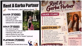 'Rent Garba Partner' Viral Posts Offering Rs 1,000 To Rs 6,500 Packages Draw Attention; BJP MLA Seeks Probe