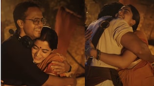 Video: Rashmika Mandanna Wraps <i>Ranabaali</i> Shoot, Hugs Husband Vijay Deverakonda